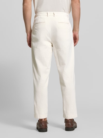Casual Friday Cordhose mit seitlichen Eingrifftaschen Offwhite 5