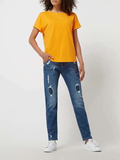 MAC Relaxed Slim Fit Jeans mit Stretch-Anteil Modell 'Rich' Jeansblau 1