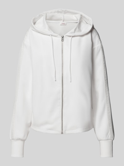 s.Oliver RED LABEL Hoodie met capuchon  Offwhite - 2