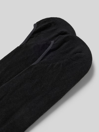 Falke Skarpetki stopki z detalem z logo model ‘Step Medium Cut’ Czarny 2