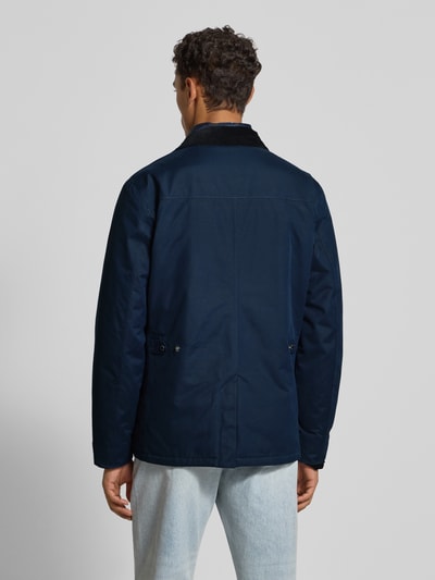 Barbour Regular fit functioneel jack van waterdicht materiaal, model 'OGSTON' Marineblauw - 5