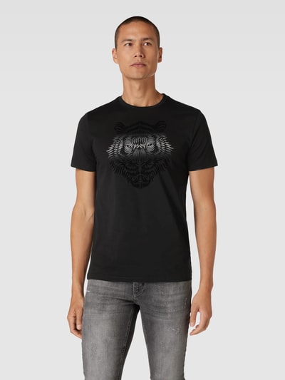 Antony Morato T-shirt z nadrukowanym motywem Czarny 4