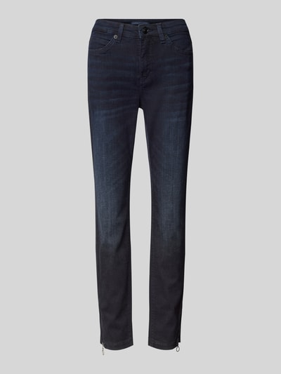 MAC Skinny fit jeans in 5-pocketmodel Donkerblauw - 2