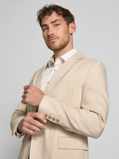 Drykorn 2-Knopf-Sakko mit Reverskragen Beige 3