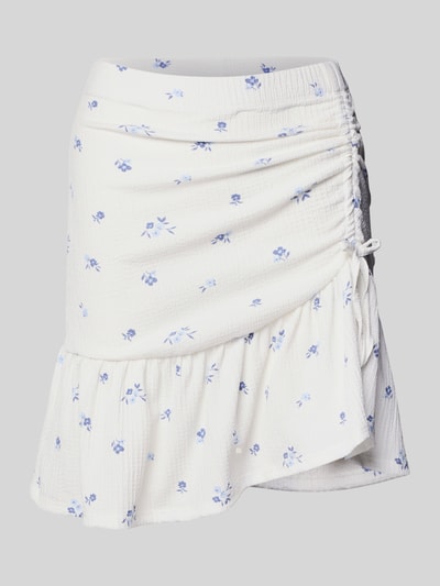 Only Ausgestellter Mini-Rock mit Allover-Muster Modell 'HILLARY' Offwhite 2
