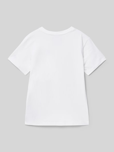 CHAMPION T-shirt met labelprint Wit - 3