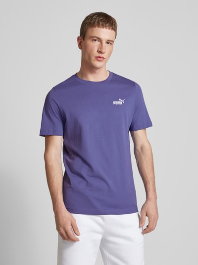 PUMA PERFORMANCE T-Shirt mit Label-Print Royal 4