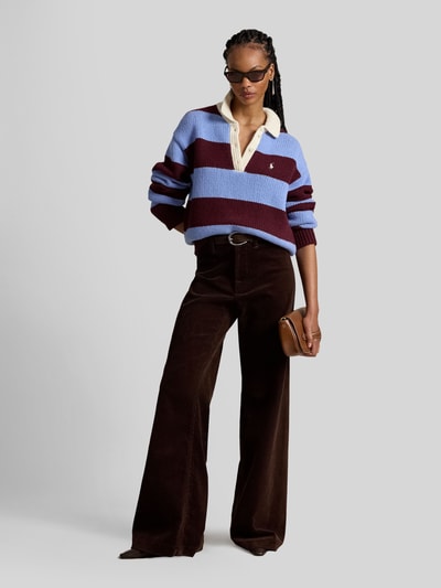 Polo Ralph Lauren pullover in relaxed fit van wolmix Lichtblauw - 1