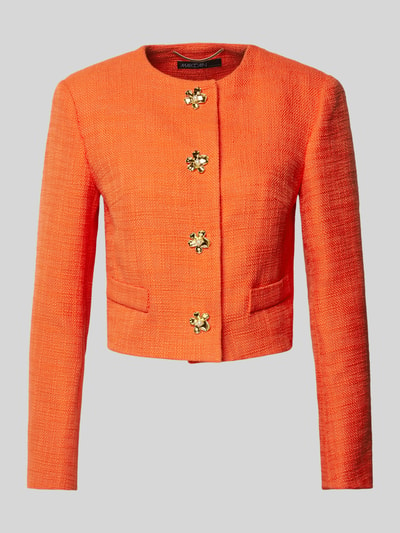 Marc Cain Blazer met sierknopen Koraal - 2