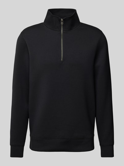 Casual Friday Sweatshirt mit Stehkragen Modell 'Sebastian' Black 2