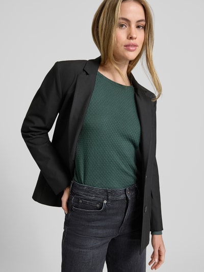 Vero Moda Regular Fit Strickpullover aus reiner Baumwolle Modell 'CARE' Dunkelgruen 3