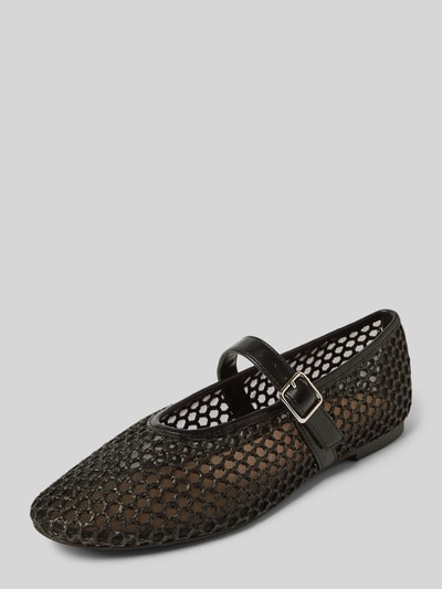 INUOVO Ballerina's met gladde zool Zwart - 1