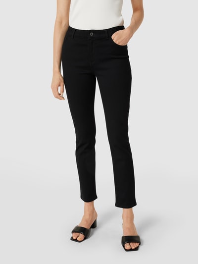 Christian Berg Woman Jeans in 5-pocketmodel Zwart - 4