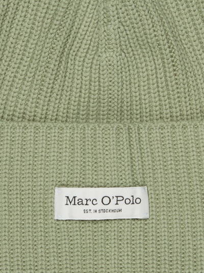 Marc O'Polo Mütze mit breitem Umschlag Mint 2