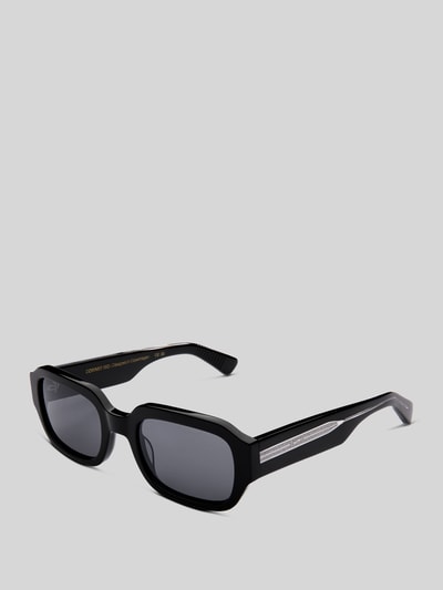 MessyWeekend Eckige Sonnenbrille Modell 'DOWNEY' Black 2