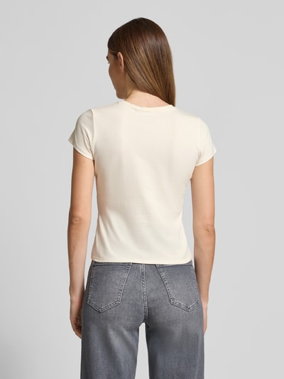 Guess T-shirt z nadrukiem z motywem z logo Biały 5