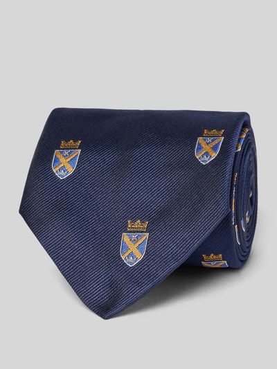 Polo Ralph Lauren Krawatte aus Seide im Allover-Look Marine 1