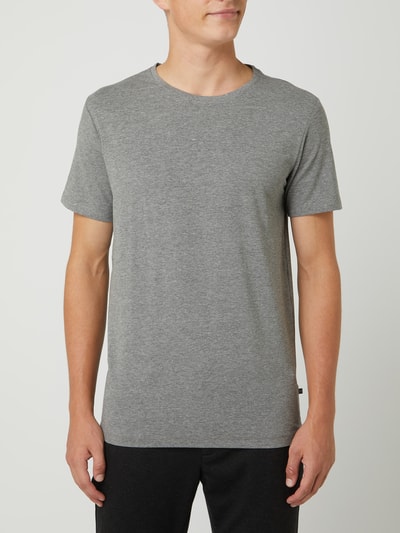 Matinique T-Shirt mit Stretch-Anteil Modell 'Jermalink'  Mittelgrau Melange 4