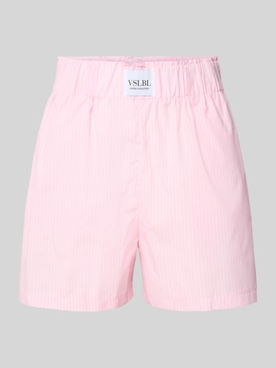 VILLA SOPHIE Korte broek met elastische band, model 'TILLA' Felroze - 2