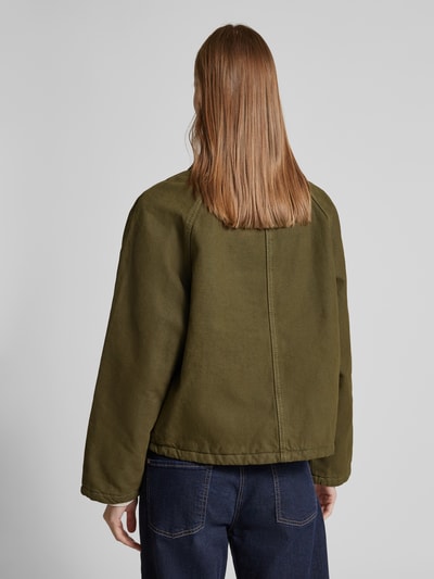 Mango Jacke mit Pattentaschen Modell 'JESSA' Khaki 5