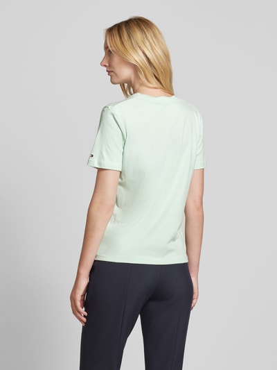 Tommy Hilfiger T-Shirt mit Label-Print Mint 5