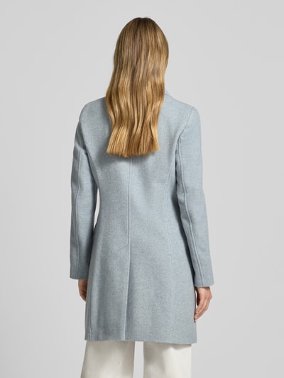 Cinque Lange jas met opstaande kraag, model 'Astrella' Lichtgrijs - 5