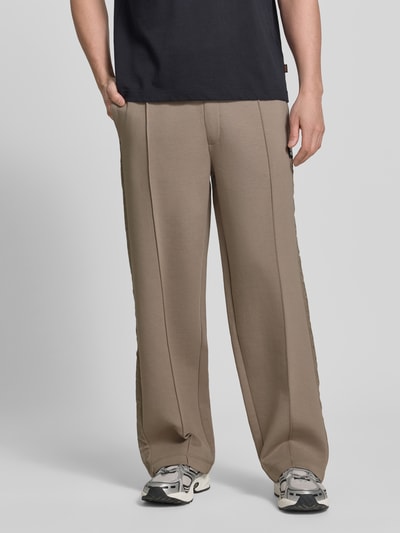 HUGO Comfort Fit Sweatpants aus Baumwoll-Mix Modell 'DROSPANT' Hellbraun 4