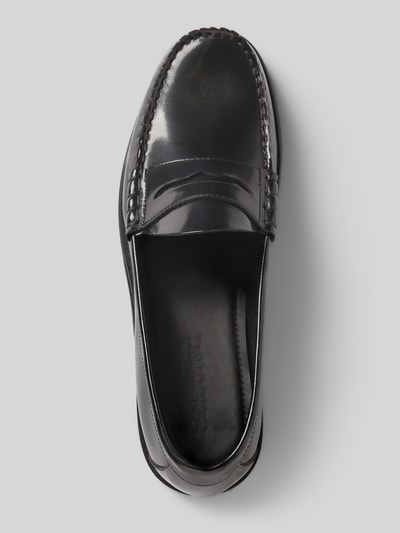SELECTED HOMME Mokasyny ze skóry naturalnej model ‘BILLY’ Czarny 3