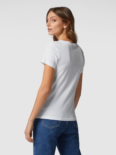 Calvin Klein Jeans T-shirt met logoprint Wit - 5