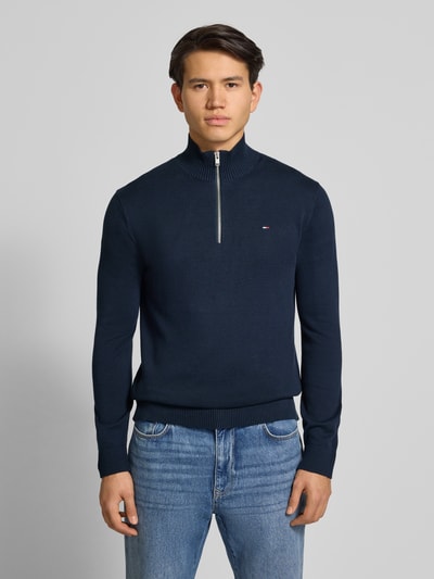 Tommy Jeans Slim fit schipperstrui van puur katoen Marineblauw - 4
