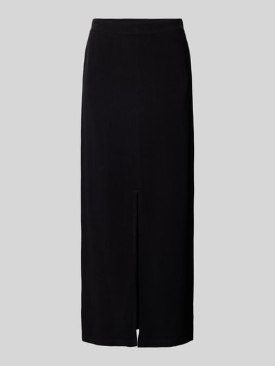 Vero Moda Spódnica midi z rozcięciem model ‘VERA’ Czarny 2