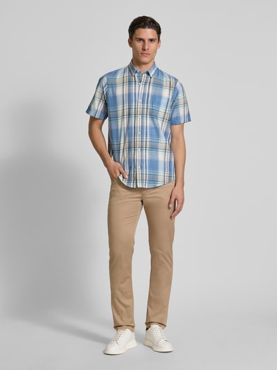 Christian Berg Men Regular Fit Chino im 5-Pocket-Design Camel 1