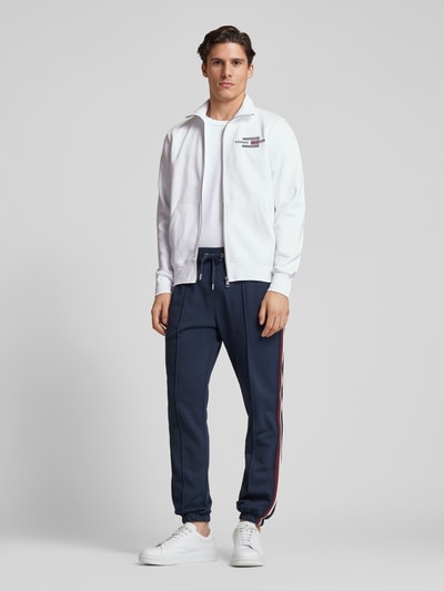 Tommy Hilfiger Sweatjack met opstaande kraag Wit - 1