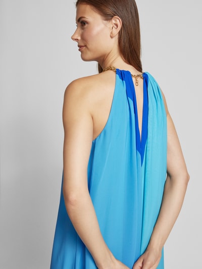 Adrianna Papell Midikleid mit Neckholder Blau 3