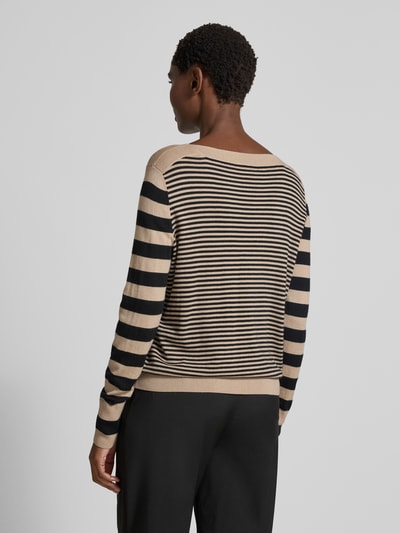 Marc Cain Strickpullover mit Kaschmir-Anteil Sand 5