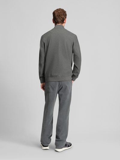 BOSS Slim Fit Blouson mit Woll-Anteil Modell 'HANRY' Hellgrau 5