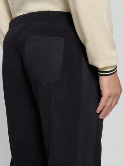 BOSS Green Regular fit sweatpants met tunnelkoord aan de binnenkant Zwart - 3