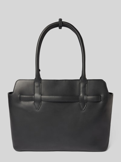 Marc O'Polo Shopper van echt rundleer Zwart - 4