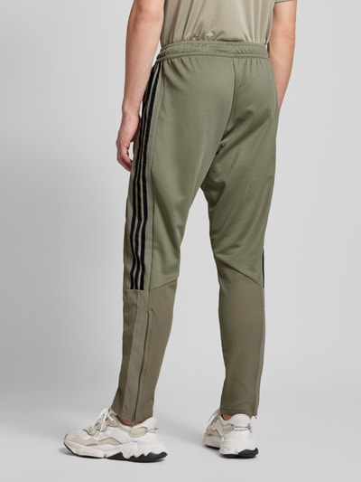 ADIDAS SPORTSWEAR Regular fit trainingsbroek met drukknoopzakken, model 'TIRO' Taupe - 5