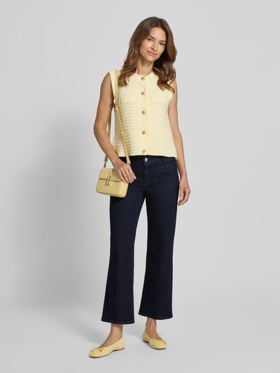 Cambio Jeans met verkorte pasvorm Donkerblauw - 1