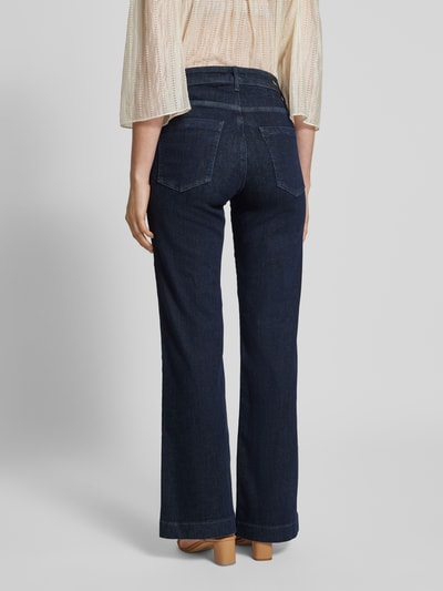 Brax Flared Jeans mit Eingrifftaschen Modell 'MAGIC MAINE' Dunkelblau 5