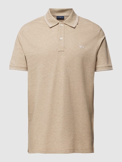 Paul & Shark Poloshirt in gemêleerde look Beige - 2