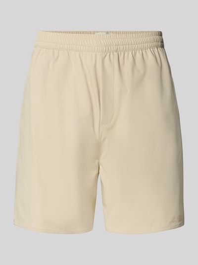 Produktfoto, Shorts mit elastischem Bund Modell 'Raphael' von Les Deux in Beige, Material-Mix mit Stretch, glatte Textur, Regular Fit