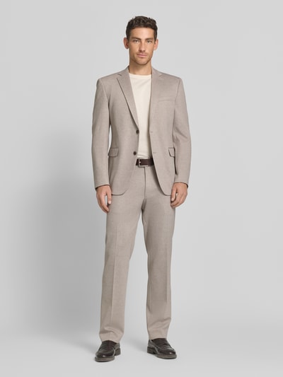 JOOP! COLLECTION Slim Fit Anzughose mit Bügelfalten Modell 'Brad' Beige 1