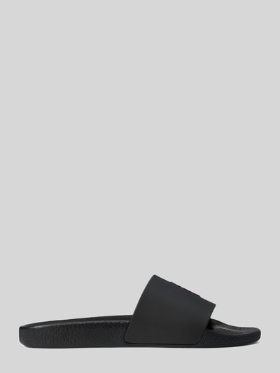 Polo Ralph Lauren Badeschuhe mit Logo Print BLACK 2