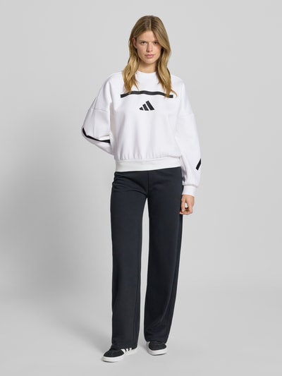 adidas Sportswear Sweatshirt met logo en ronde hals Wit - 1