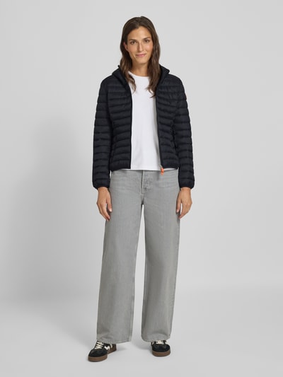 SAVE THE DUCK Steppjacke mit Zweiwege-Reißverschluss Modell 'DAISY' Black 1