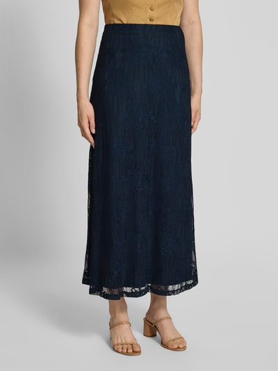 Vila Midirok van kant, model 'FEMMA' Marineblauw - 4