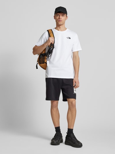 The North Face T-Shirt mit Label-Print Modell 'VERTICAL' Weiss 1