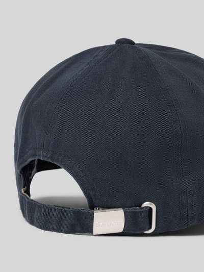 Barbour Basecap aus reiner Baumwolle Modell 'CASCADE' Marine 3